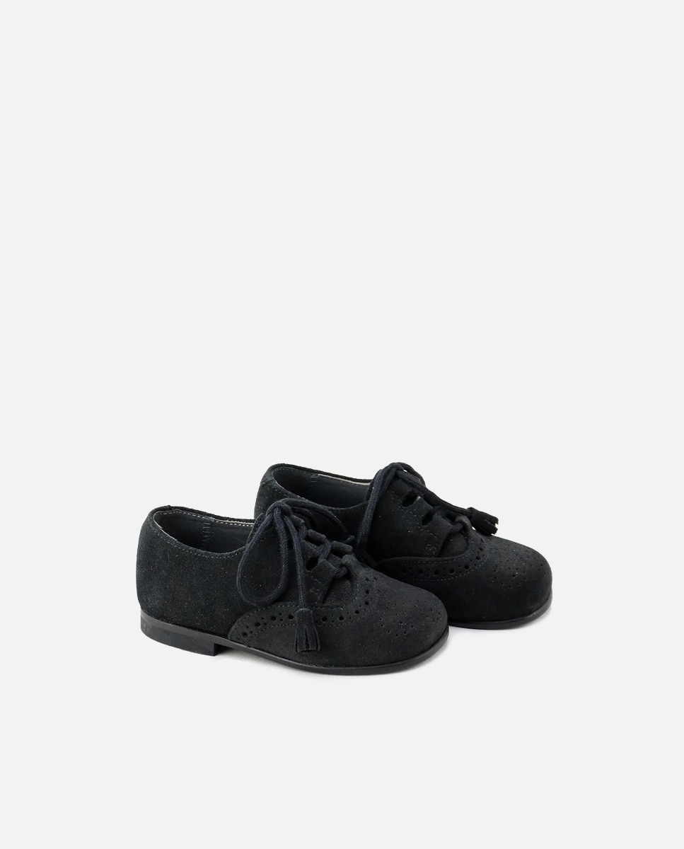 Imagen 2 de Zapato con cordones inglesitos piel - Eli 1957 - Negro Negro