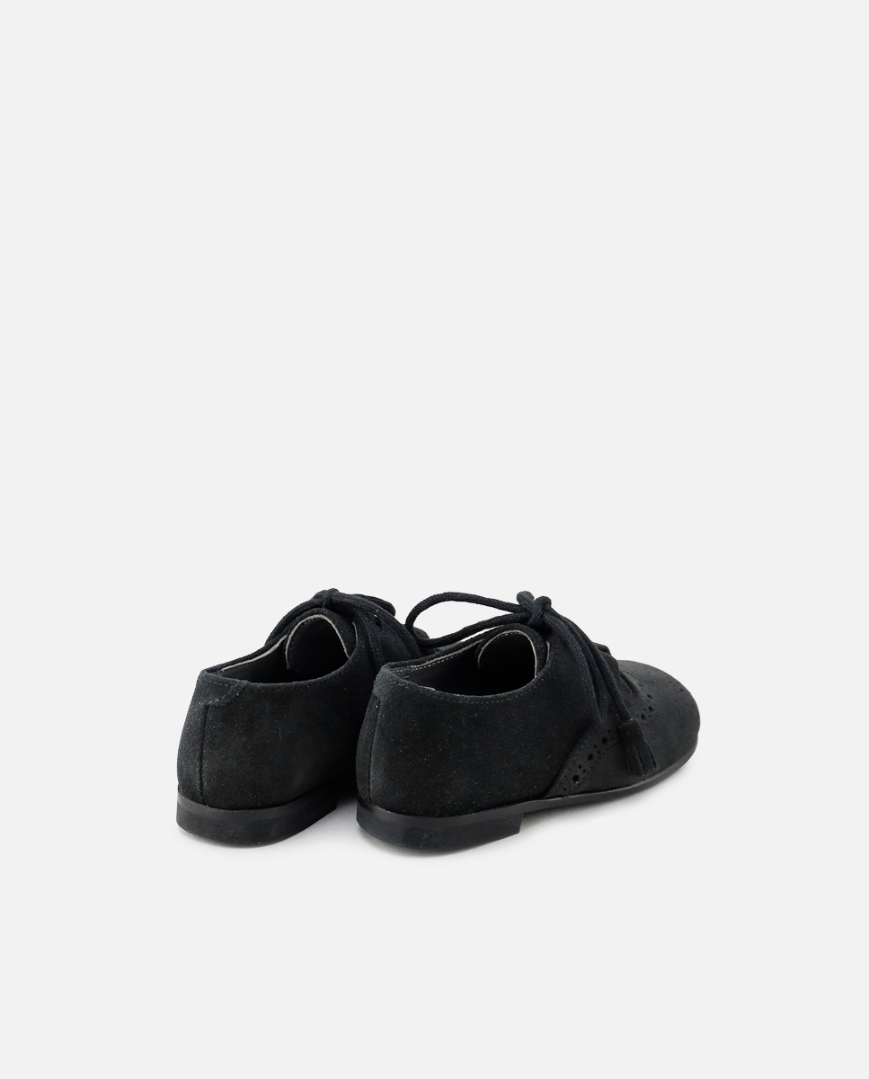 Imagen 3 de Zapato con cordones inglesitos piel - Eli 1957 - Negro Negro