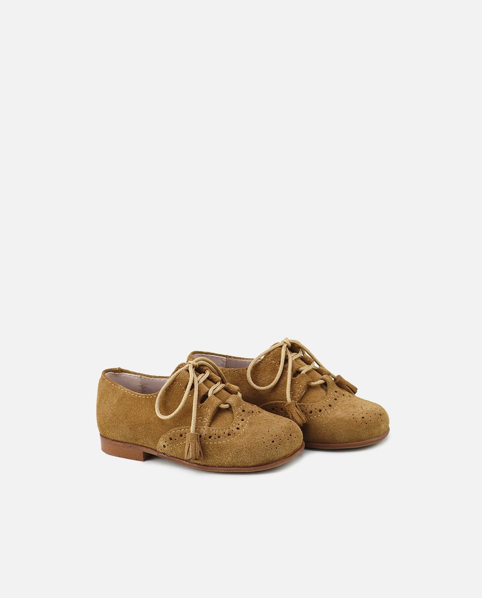 Imagen 2 de Zapato con cordones inglesitos piel - Eli 1957 - Camel Camel