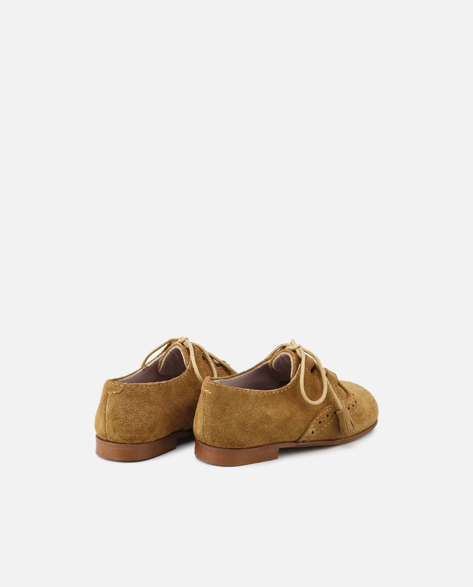 Imagen 3 de Zapato con cordones inglesitos piel - Eli 1957 - Camel Camel