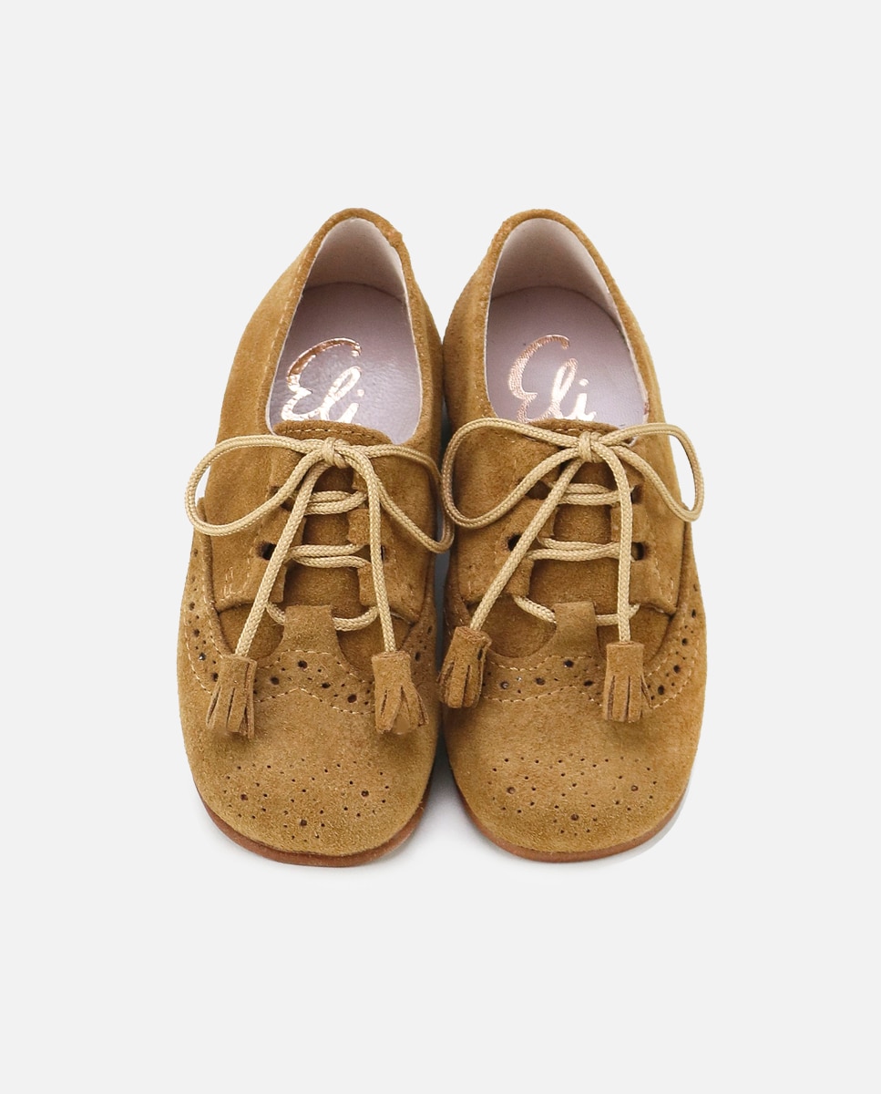 Imagen 4 de Zapato con cordones inglesitos piel - Eli 1957 - Camel Camel