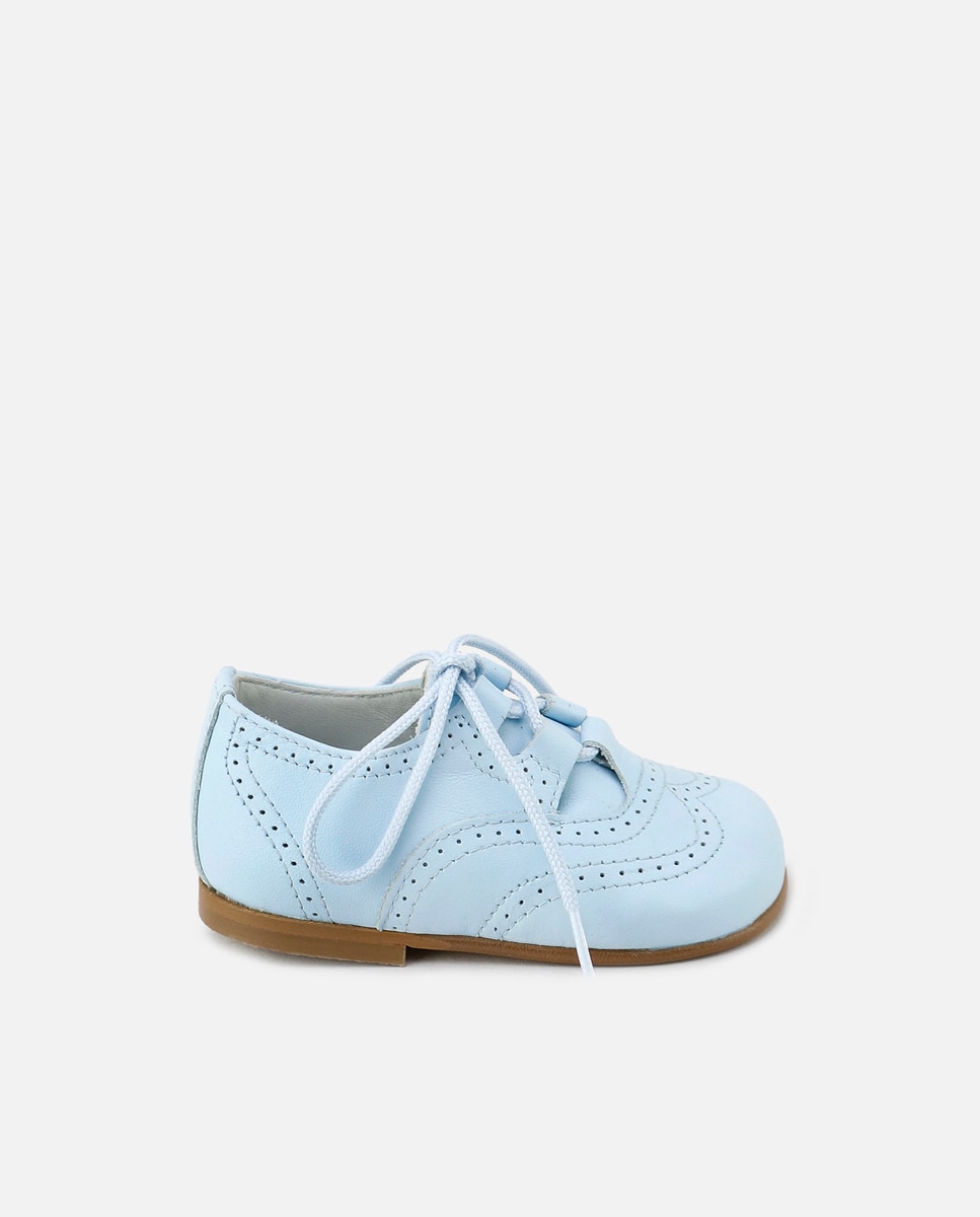 Imagen 1 de Bluchers inglesitos piel - Eli 1957 - Azul claro Azul claro