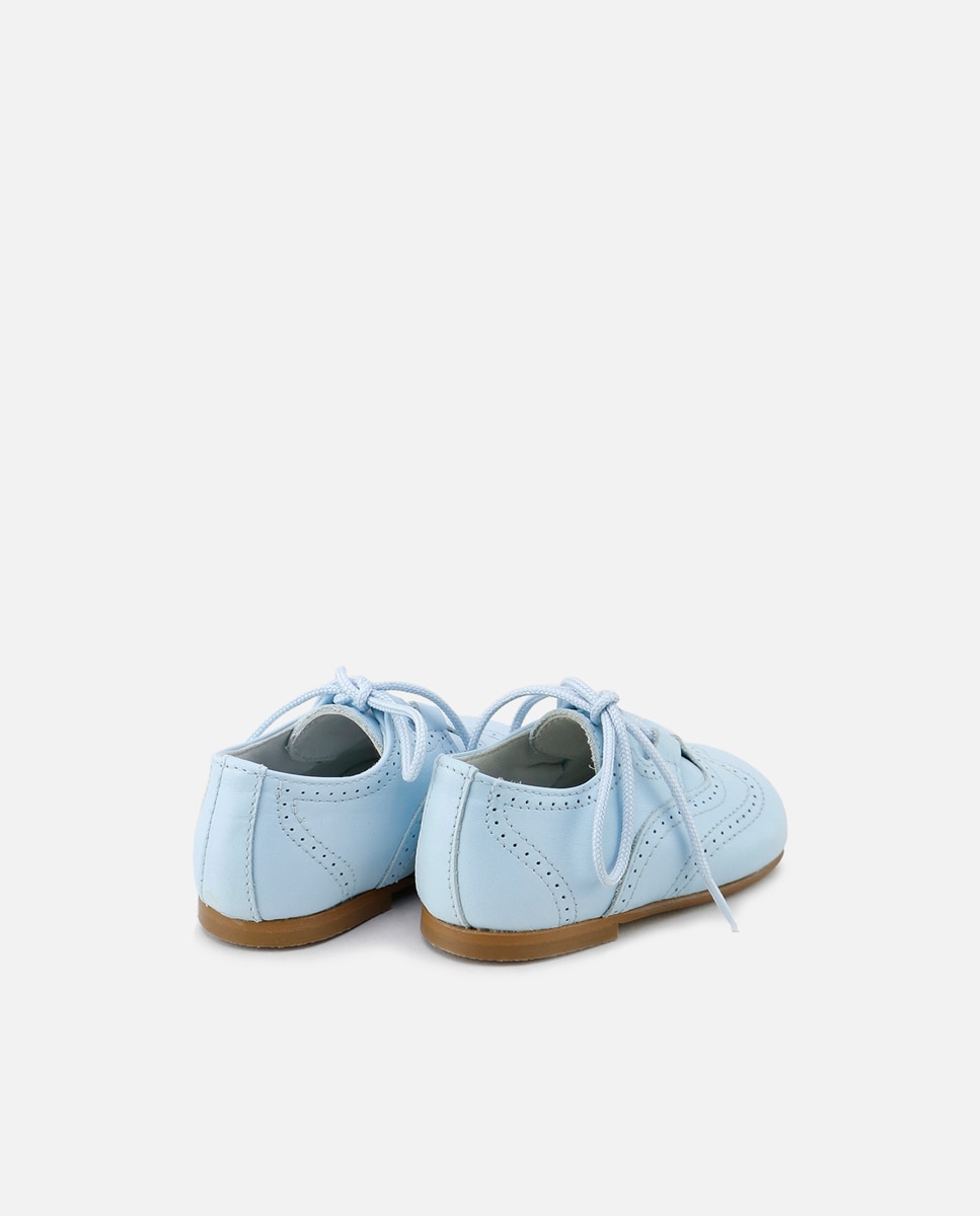 Imagen 3 de Bluchers inglesitos piel - Eli 1957 - Azul claro Azul claro