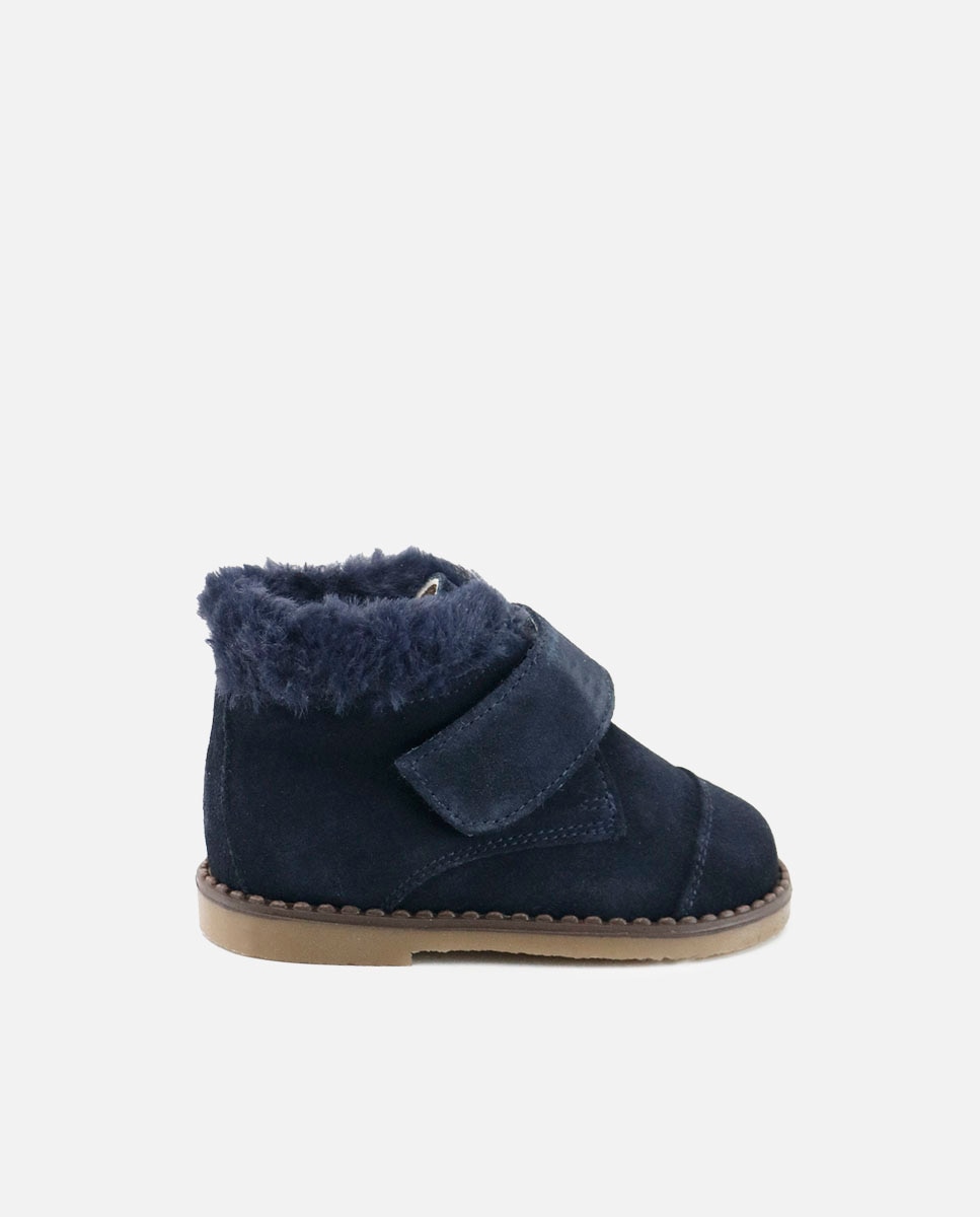 Botas piel forro de pelo - Eli 1957 - Azul marino Azul marino-1
