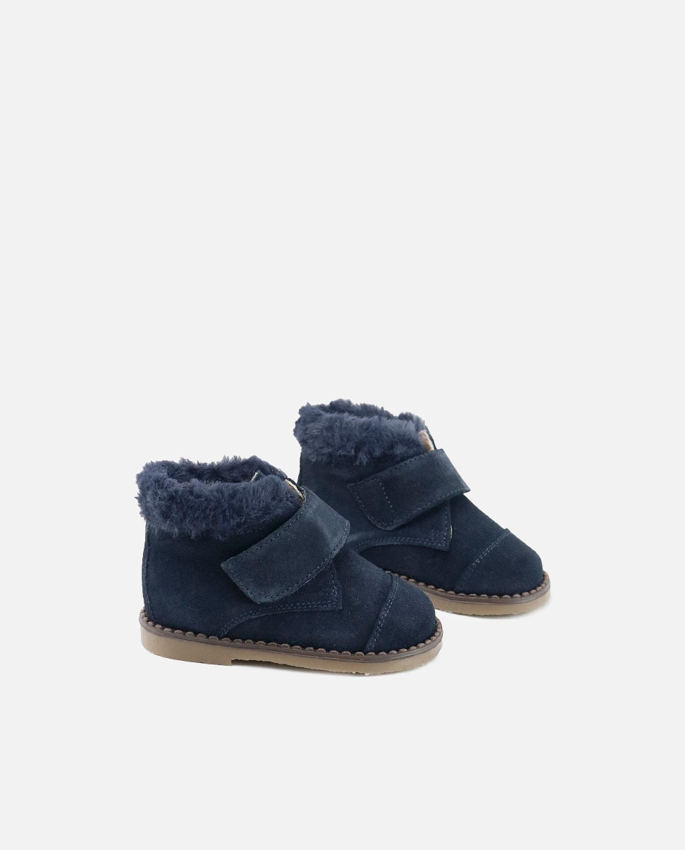 Botas piel forro de pelo - Eli 1957 - Azul marino Azul marino-2