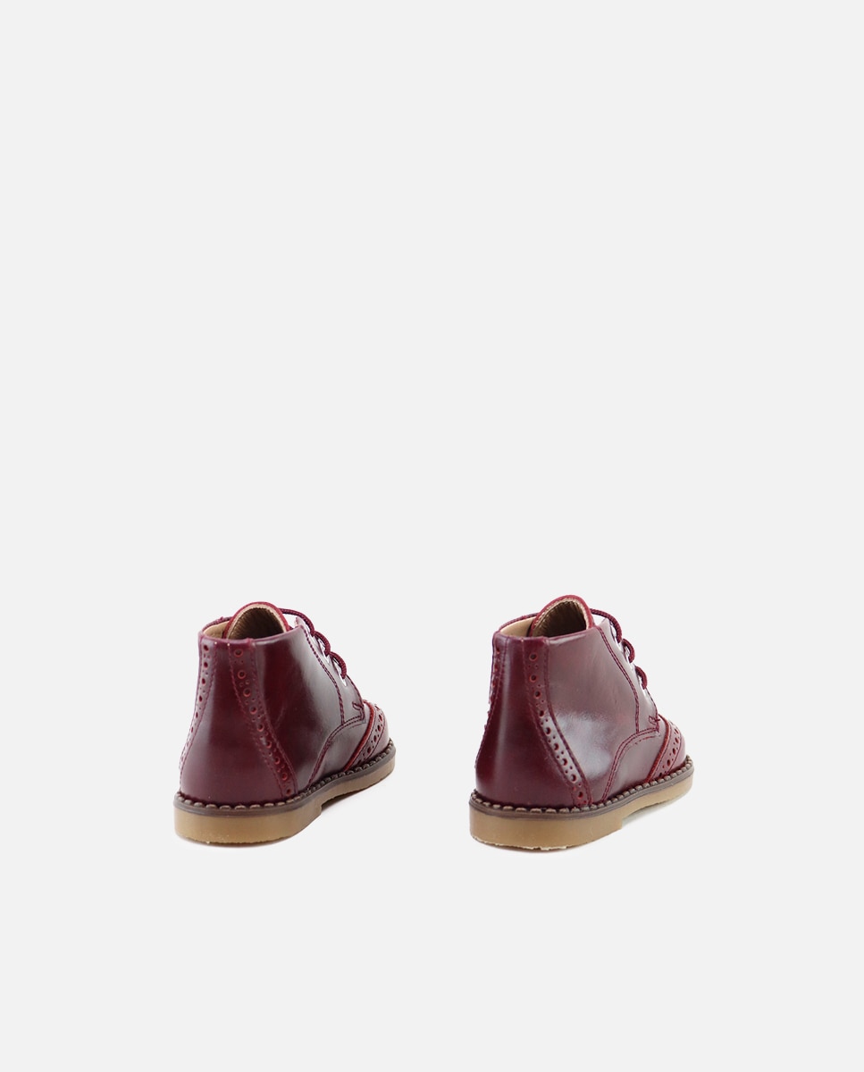 Botas piel cordones - Eli 1957 - Burdeos Burdeos-3