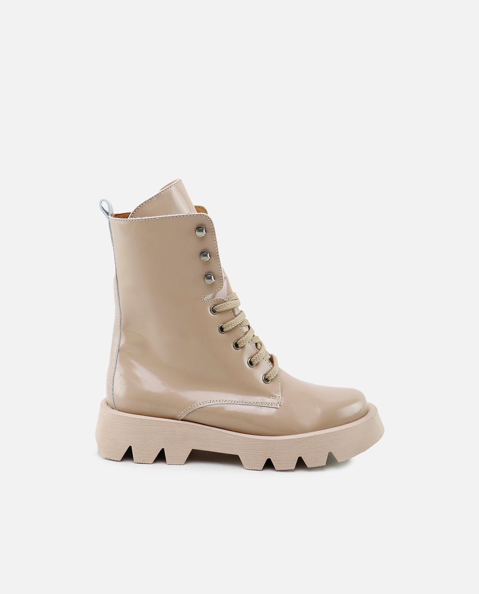 Bota estilo militar piel - Eli 1957 - Natural Natural-1
