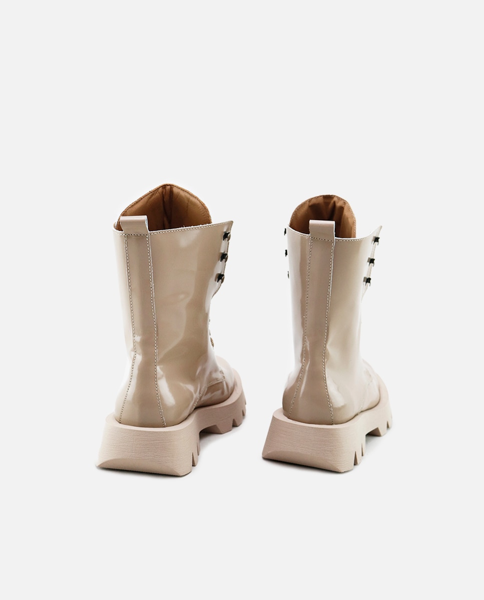 Bota estilo militar piel - Eli 1957 - Natural Natural-3