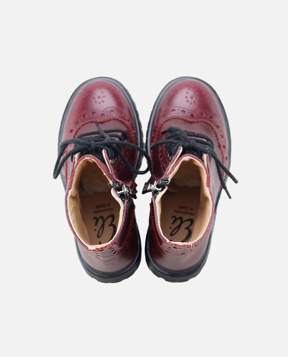 Botas oxford piel - Eli 1957 - Burdeos Burdeos-4