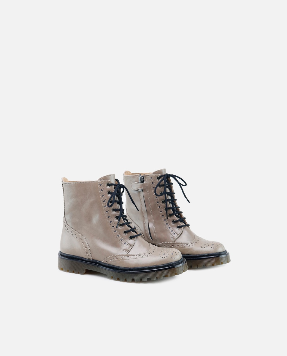 Botas oxford piel - Eli 1957 - Natural Natural-2