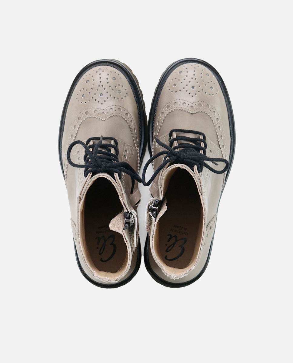 Botas oxford piel - Eli 1957 - Natural Natural-4