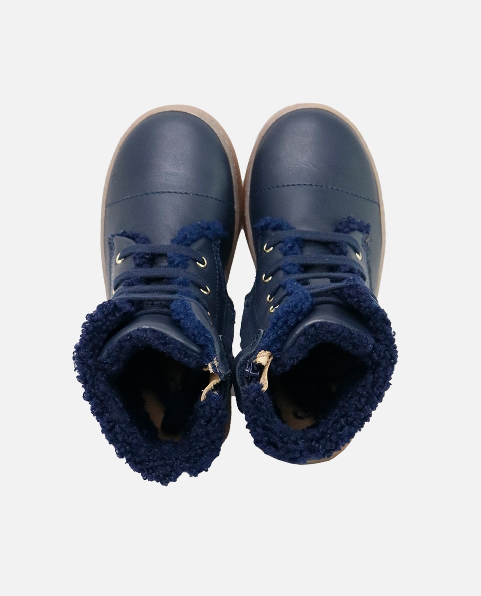 Botas vivo pelo piel - Eli 1957 - Azul marino Azul marino-4