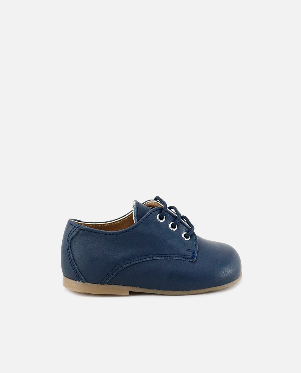 Bluchers piel cordones - Eli 1957 - Azul marino Azul marino-1