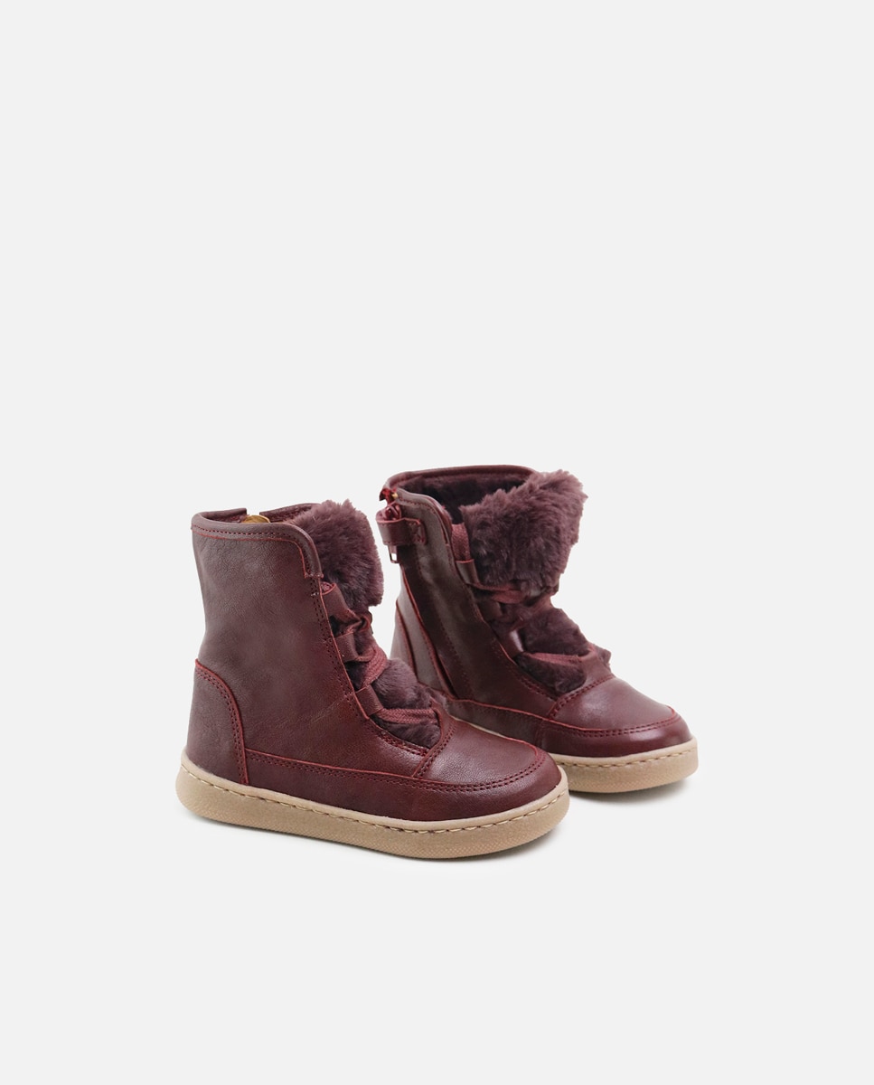 Botas piel forro pelo - Eli 1957 - Burdeos Burdeos-2
