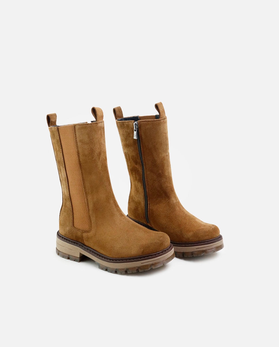 Imagen 2 de Botas elástico piel - Eli 1957 - Marrón Marrón