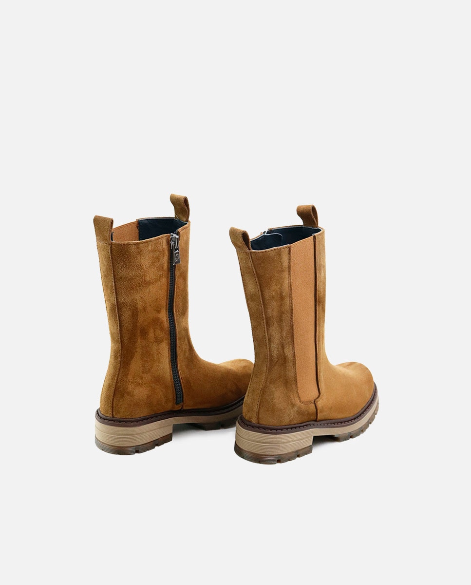 Imagen 3 de Botas elástico piel - Eli 1957 - Marrón Marrón