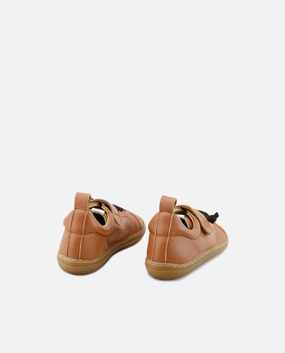 Imagen 3 de Zapatillas de piel barefoot piel - Eli 1957 - Camel Camel
