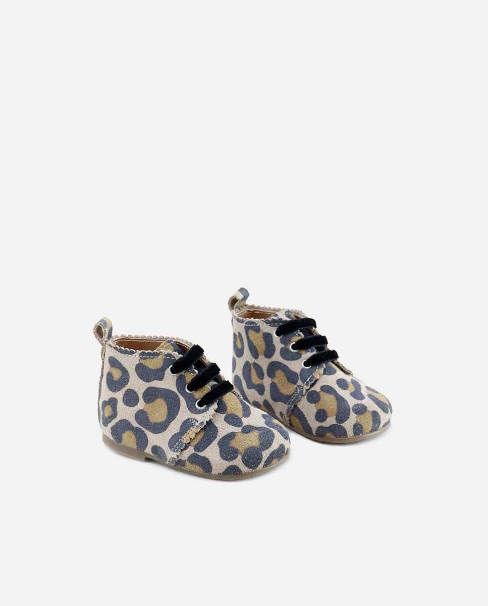 Imagen 2 de Botas animal print piel - Eli 1957 - Marrón Marrón