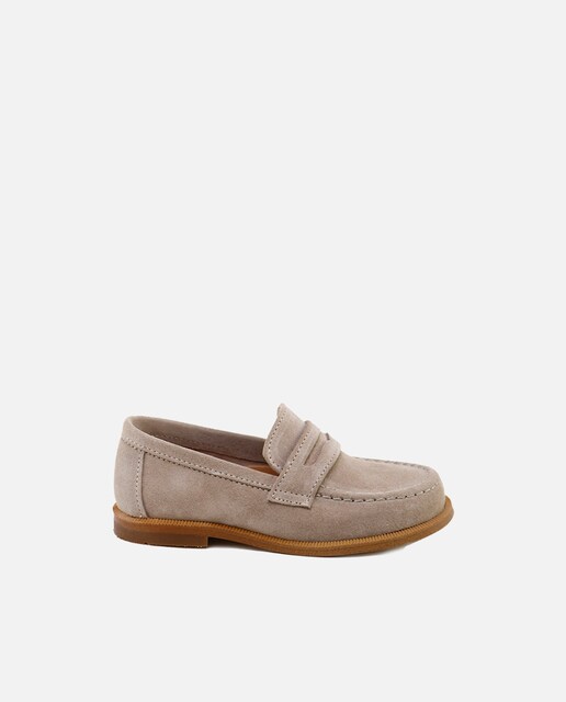 Imagen 0 de Mocasines de niños en piel serraje