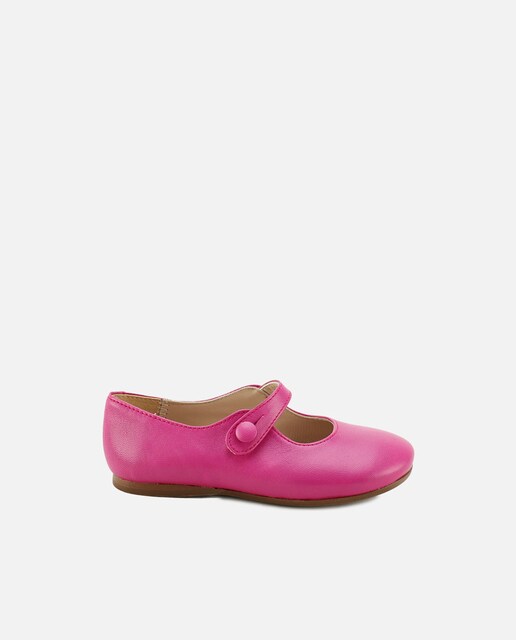 Imagen 0 de Merceditas de niña en piel de estilo clásico