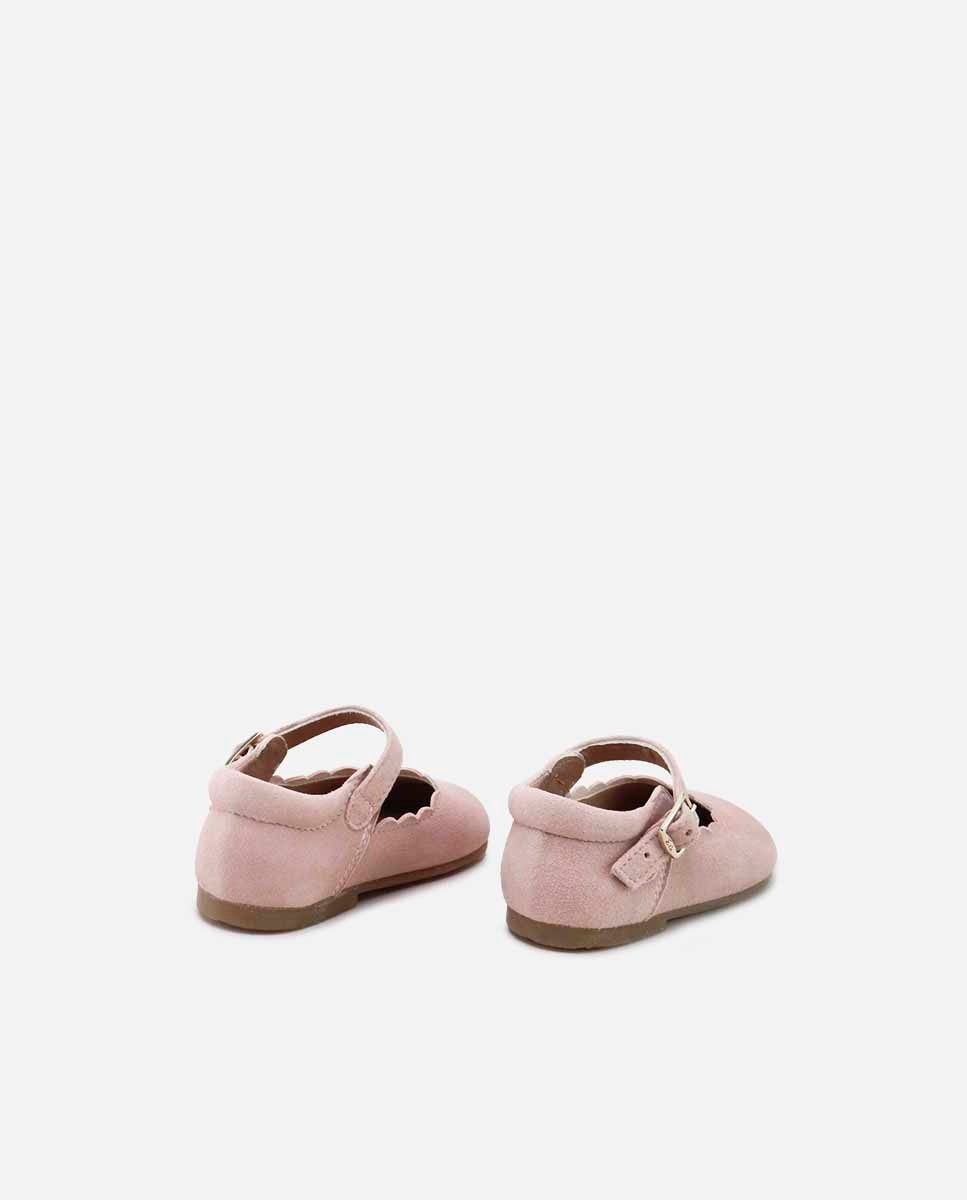 Imagen 3 de Merceditas de bebé en piel con hebilla - Eli 1957 - Rosa Rosa