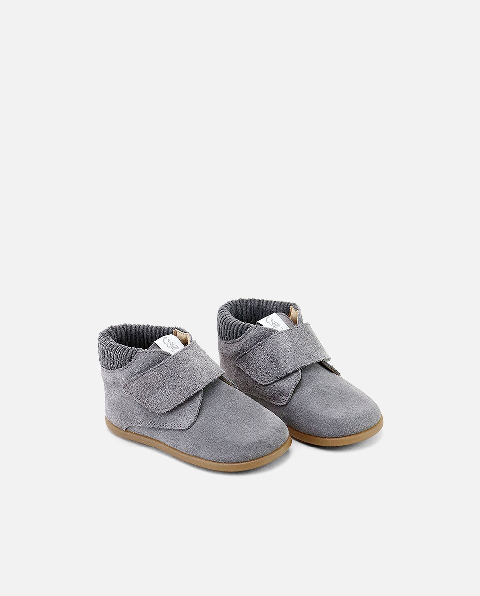 Botas barefoot piel - Eli 1957 - Gris Gris-2