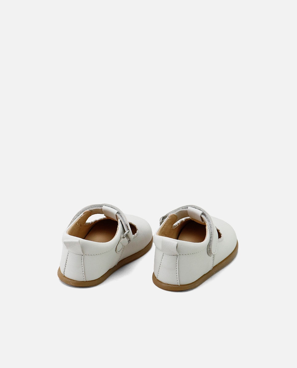 Pepitos barefoot piel - Eli 1957 - Blanco Blanco-3