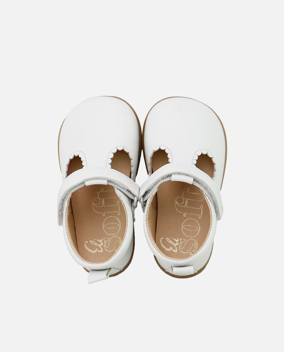 Pepitos barefoot piel - Eli 1957 - Blanco Blanco-4