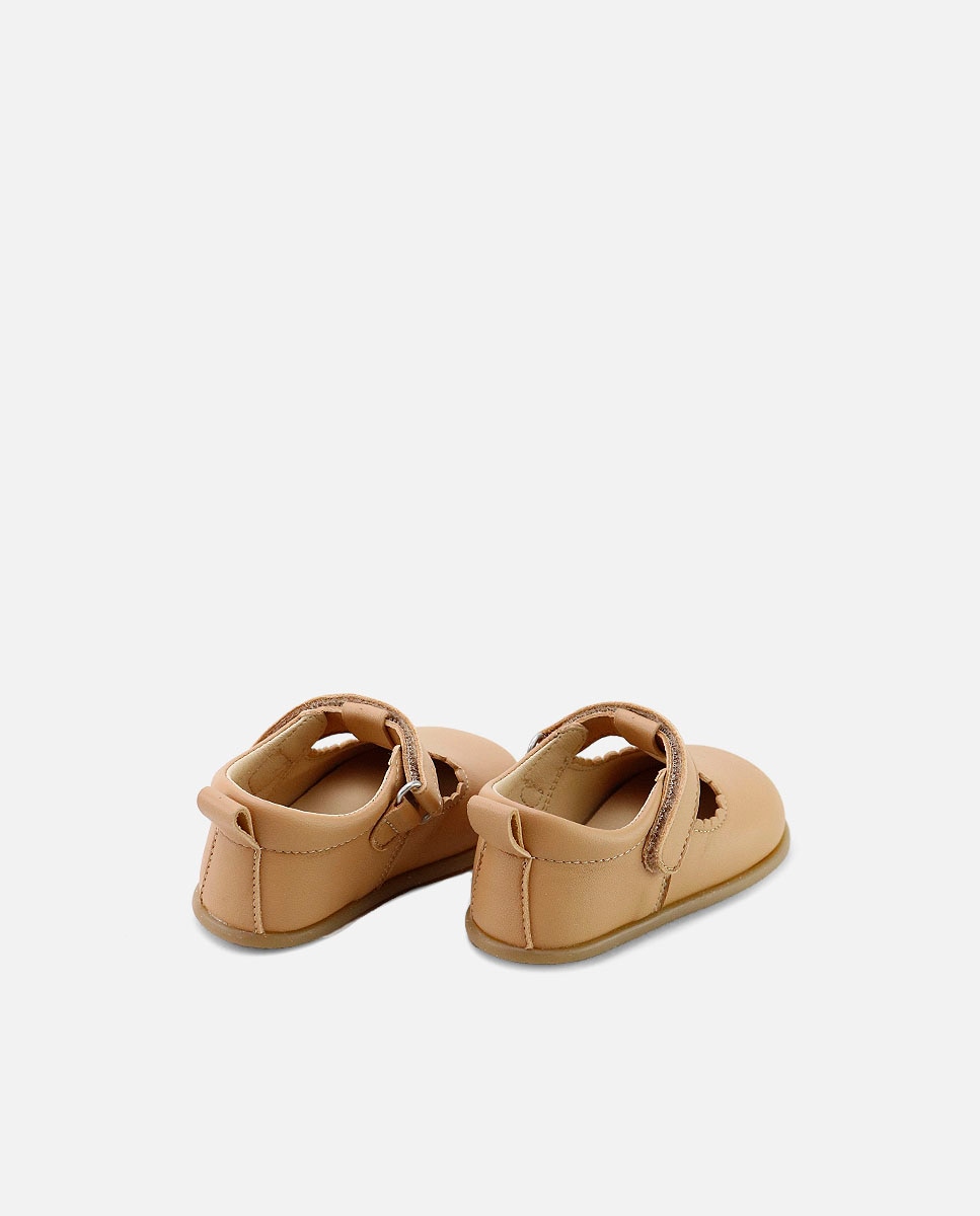 Pepitos barefoot piel - Eli 1957 - Camel Camel-3