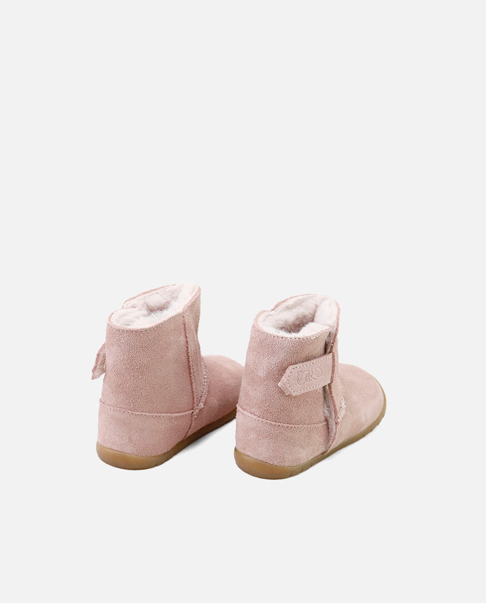 Botitas barefoot piel - Eli 1957 - Rosa Rosa-3