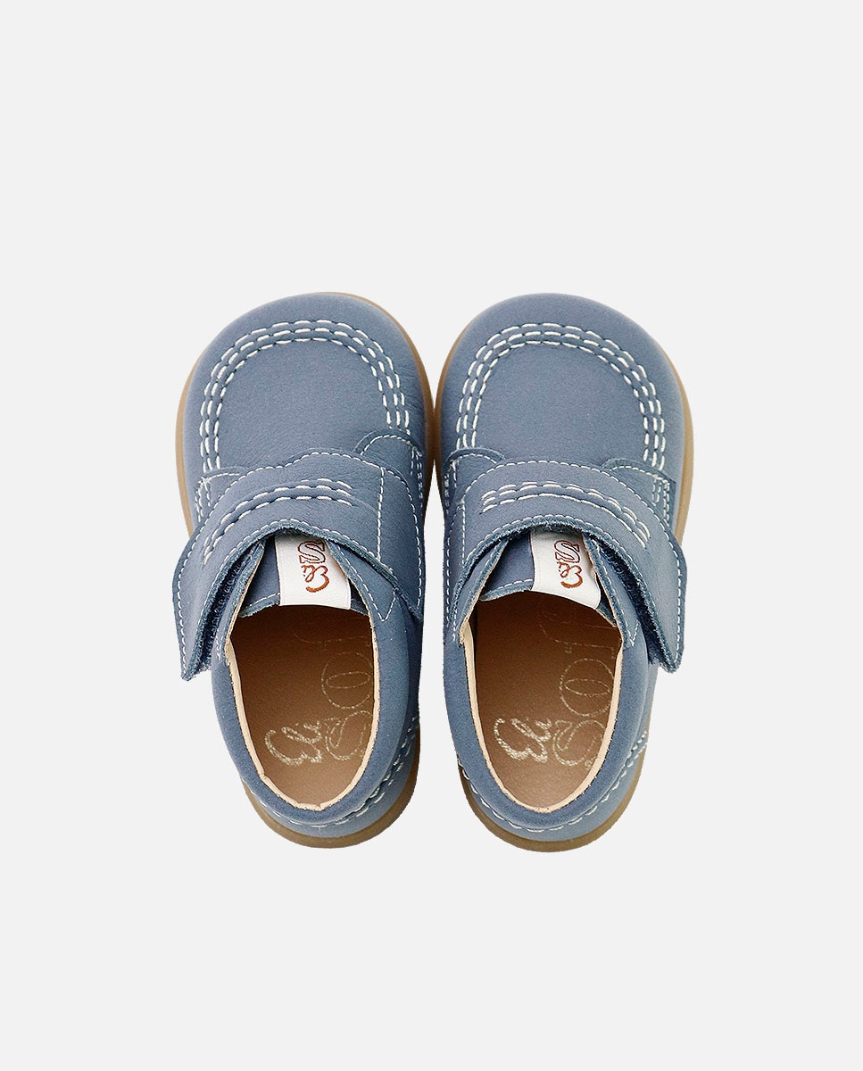 Botas barefoot piel - Eli 1957 - Azul Azul-4