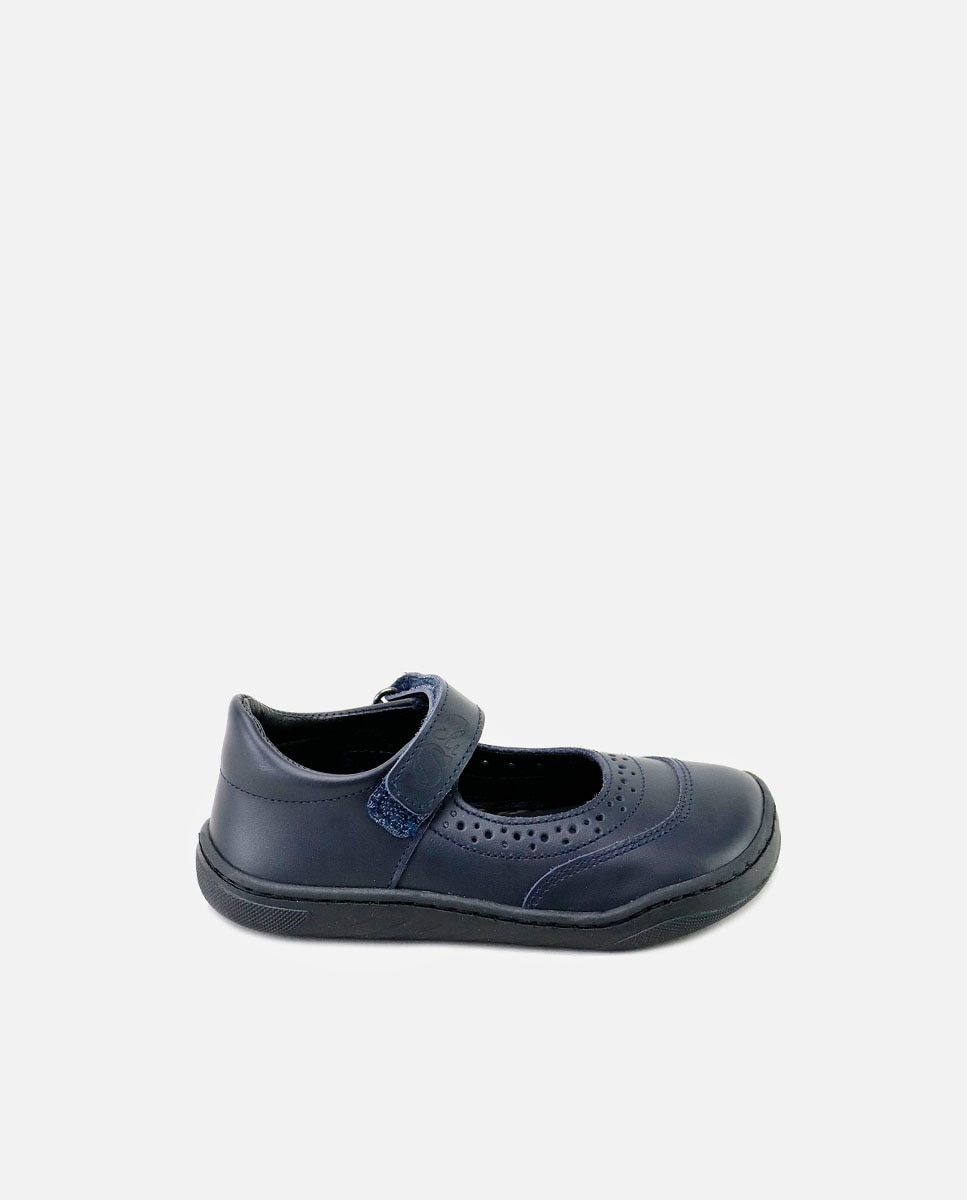 Imagen 1 de Merceditas barefoot colegiales piel - Eli 1957 - Azul Azul