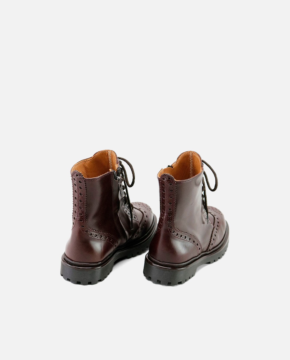 Botas oxford piel - Eli 1957 - Marrón Marrón-3