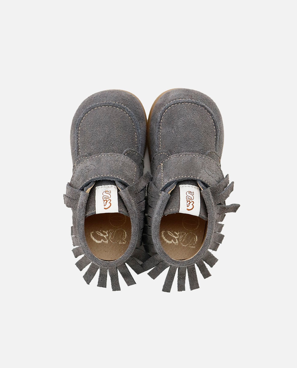 Botas barefoot serraje - Eli 1957 - Gris Gris-4
