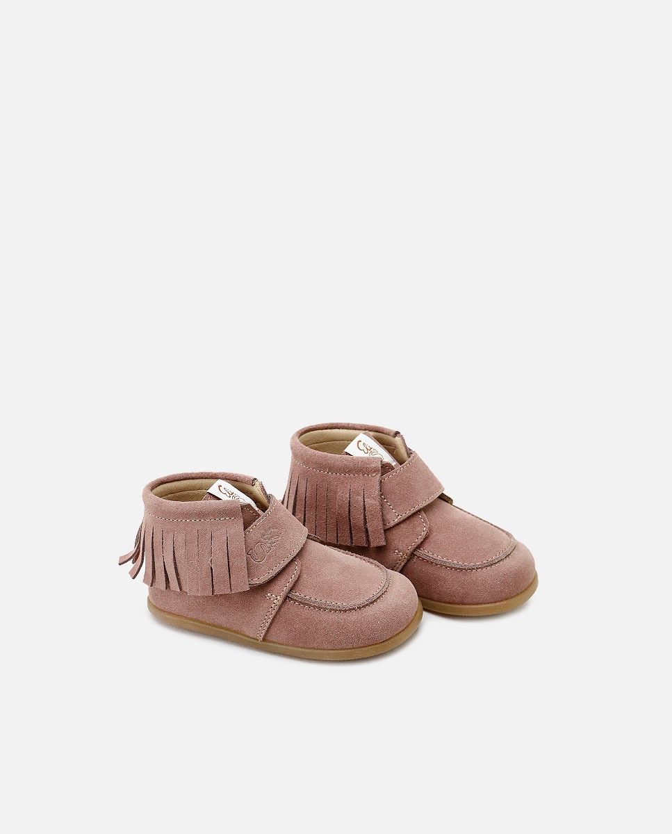 Botas barefoot serraje - Eli 1957 - Rosa Rosa-2