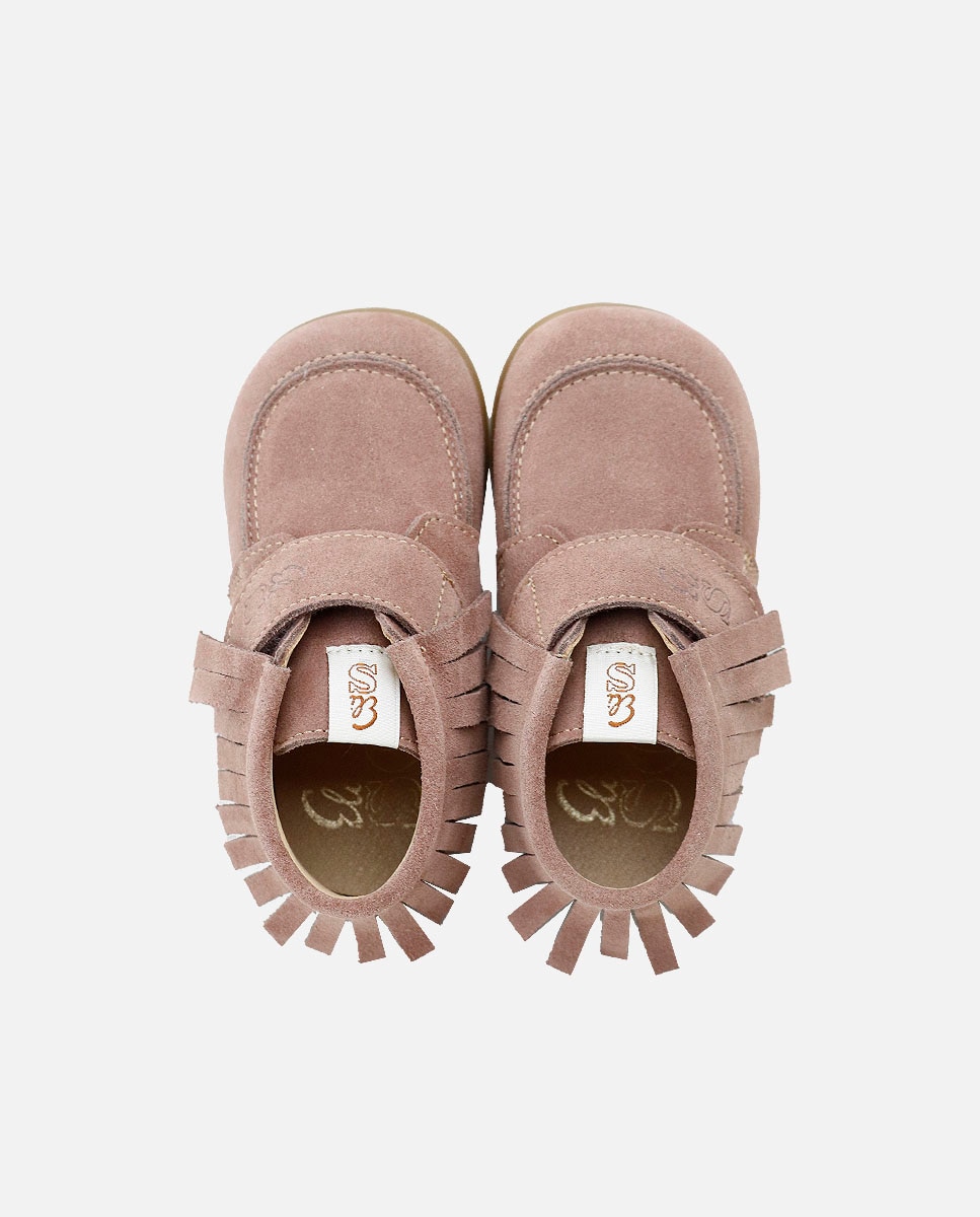 Botas barefoot serraje - Eli 1957 - Rosa Rosa-4
