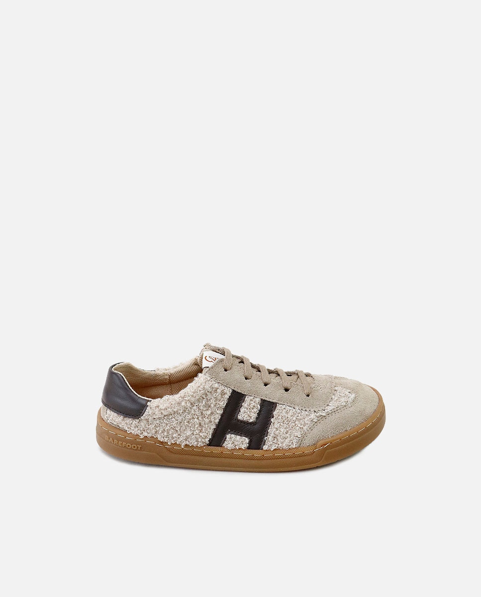 Zapatillas de piel barefoot piel - Eli 1957 - Topo Topo-1