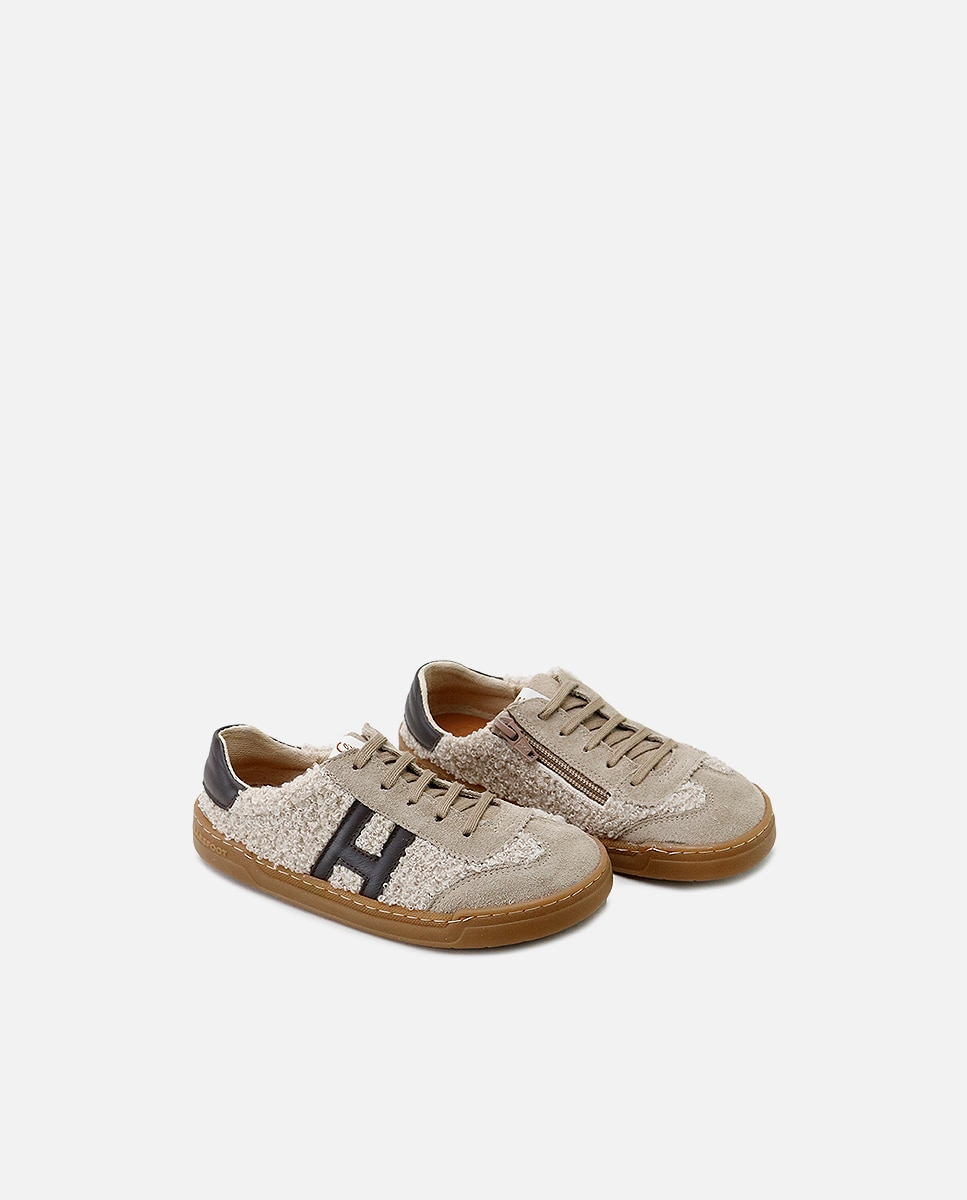 Zapatillas de piel barefoot piel - Eli 1957 - Topo Topo-2