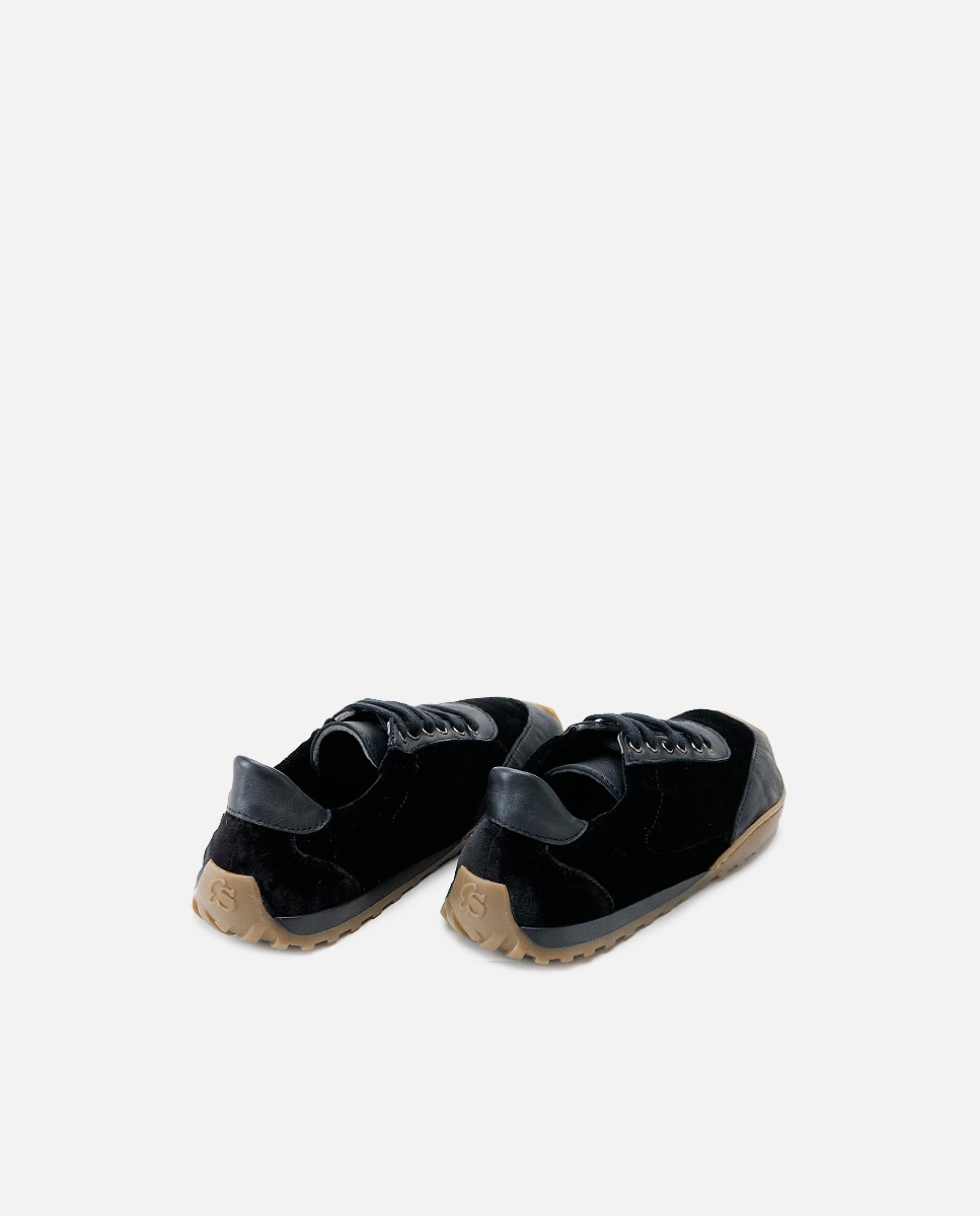 Zapatillas barefoot cordones - Eli 1957 - Negro Negro-3