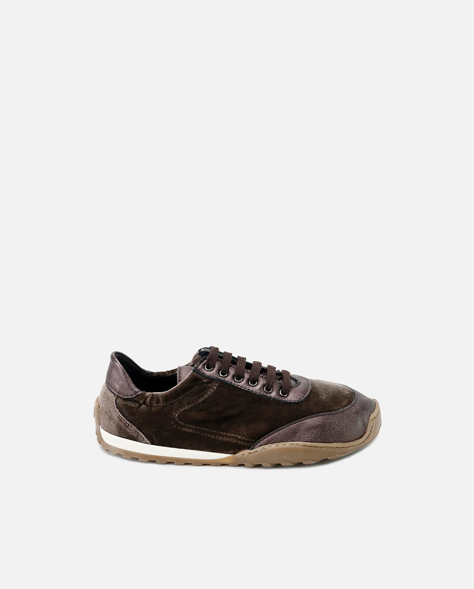 Zapatillas barefoot cordones - Eli 1957 - Marrón Marrón-1