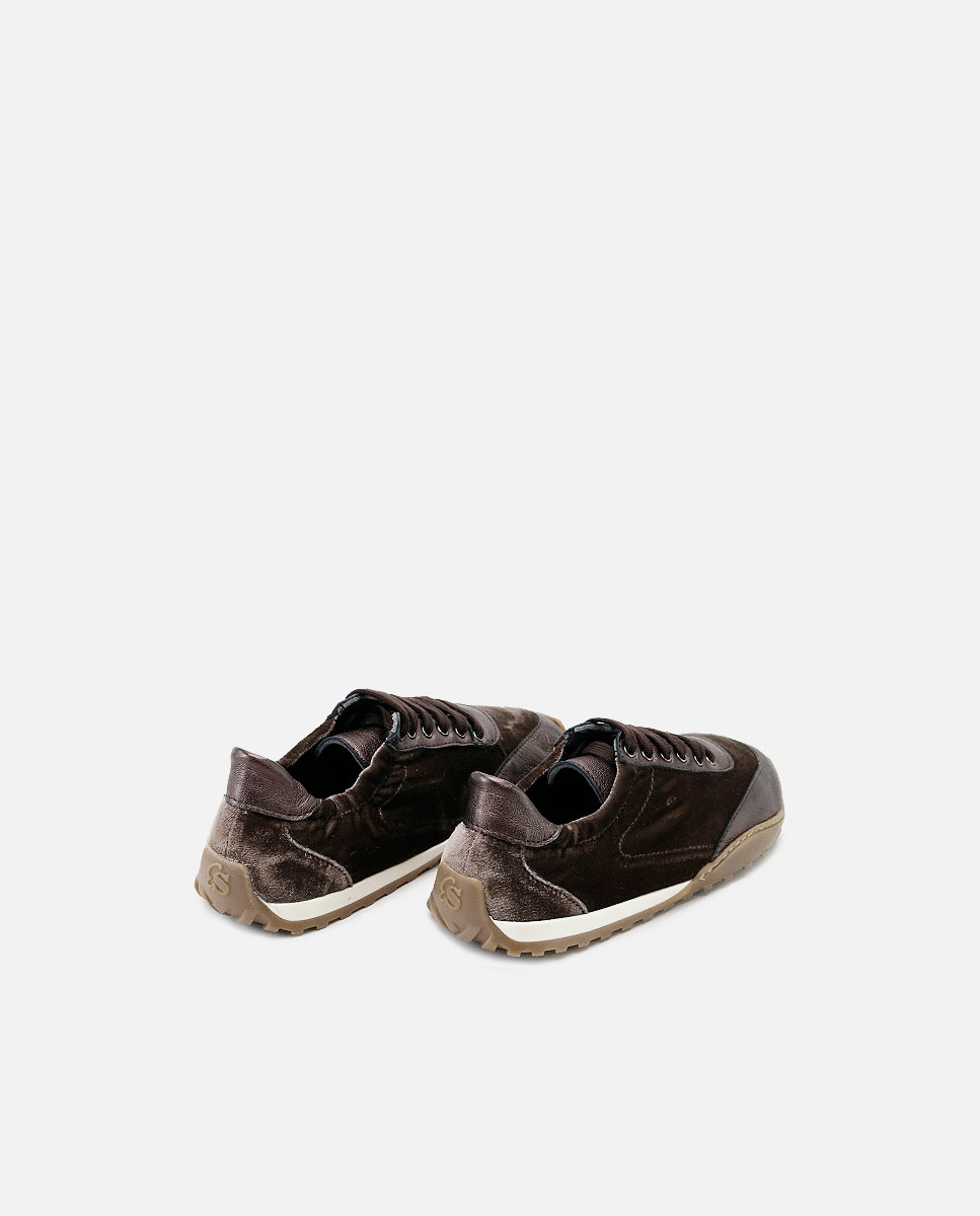 Zapatillas barefoot cordones - Eli 1957 - Marrón Marrón-3