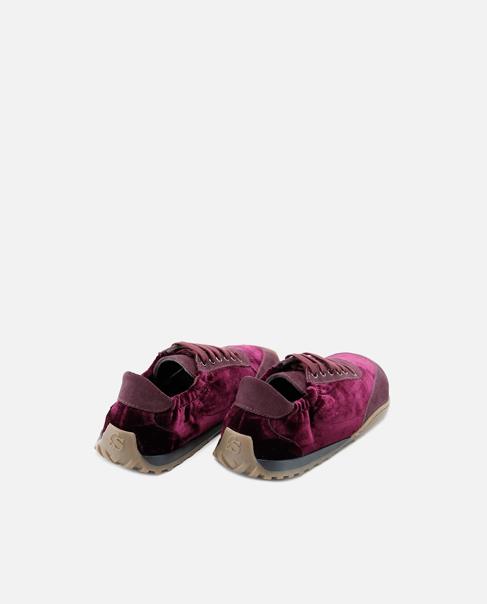Imagen 3 de Zapatillas barefoot cordones - Eli 1957 - Burdeos Burdeos
