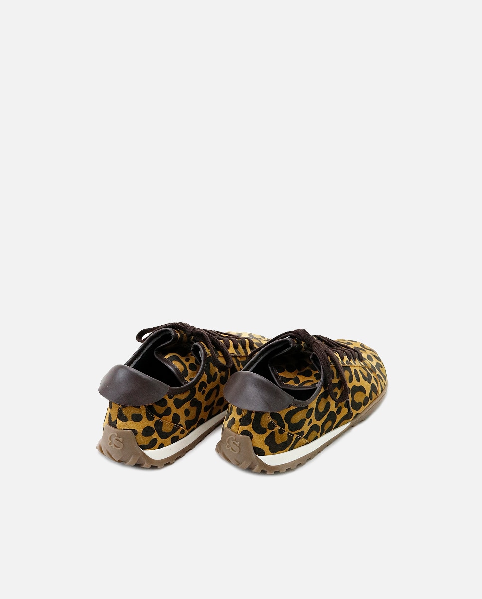 Zapatillas de piel barefoot serraje - Eli 1957 - Marrón Marrón-3