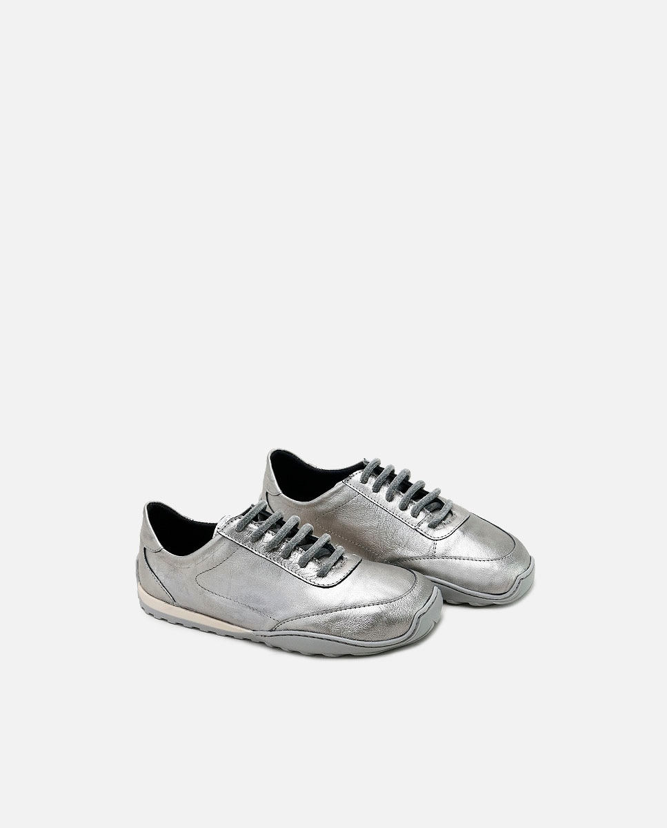 Zapatillas de piel barefoot piel - Eli 1957 - Gris Gris-2
