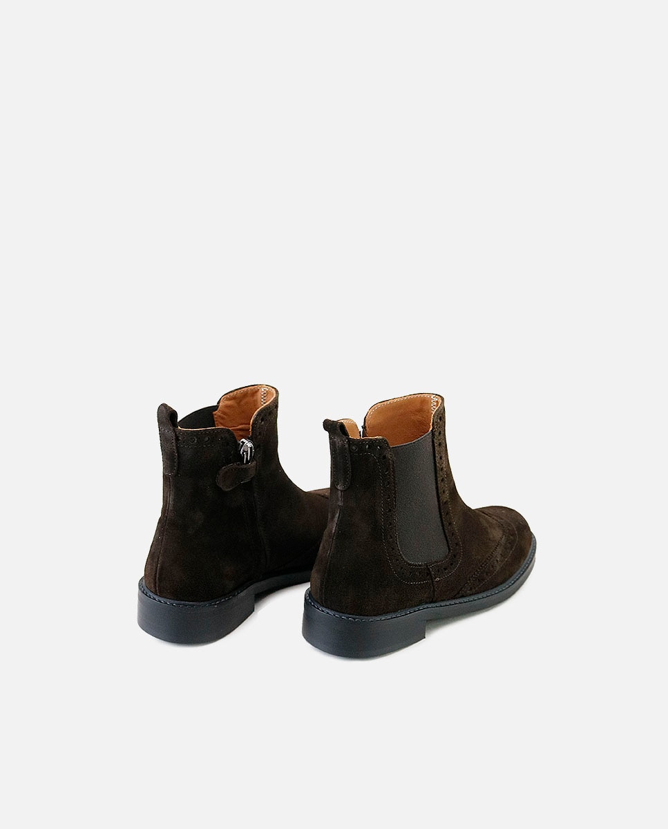 Botines chelsea piel - Eli 1957 - Marrón Marrón-3