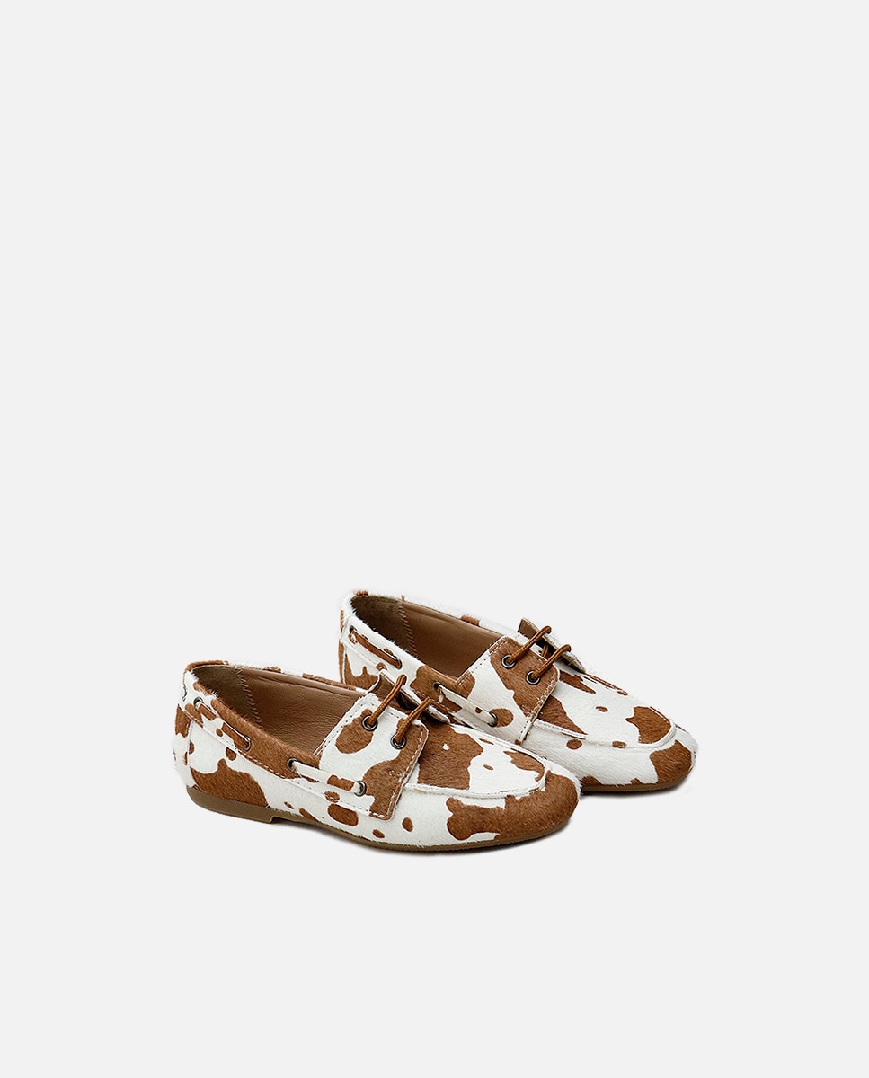 Zapatos náuticos piel - Eli 1957 - Marrón Marrón-2
