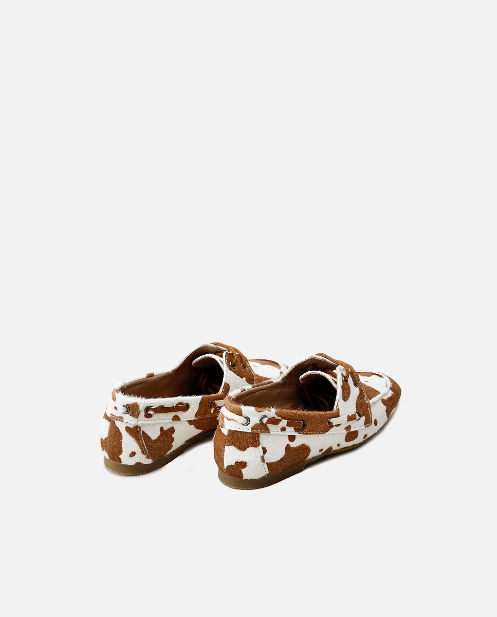 Zapatos náuticos piel - Eli 1957 - Marrón Marrón-3