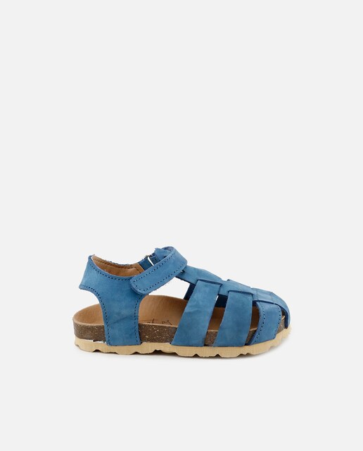 Imagen 0 de Sandalias de niños en piel nobuck estilo cangrejera