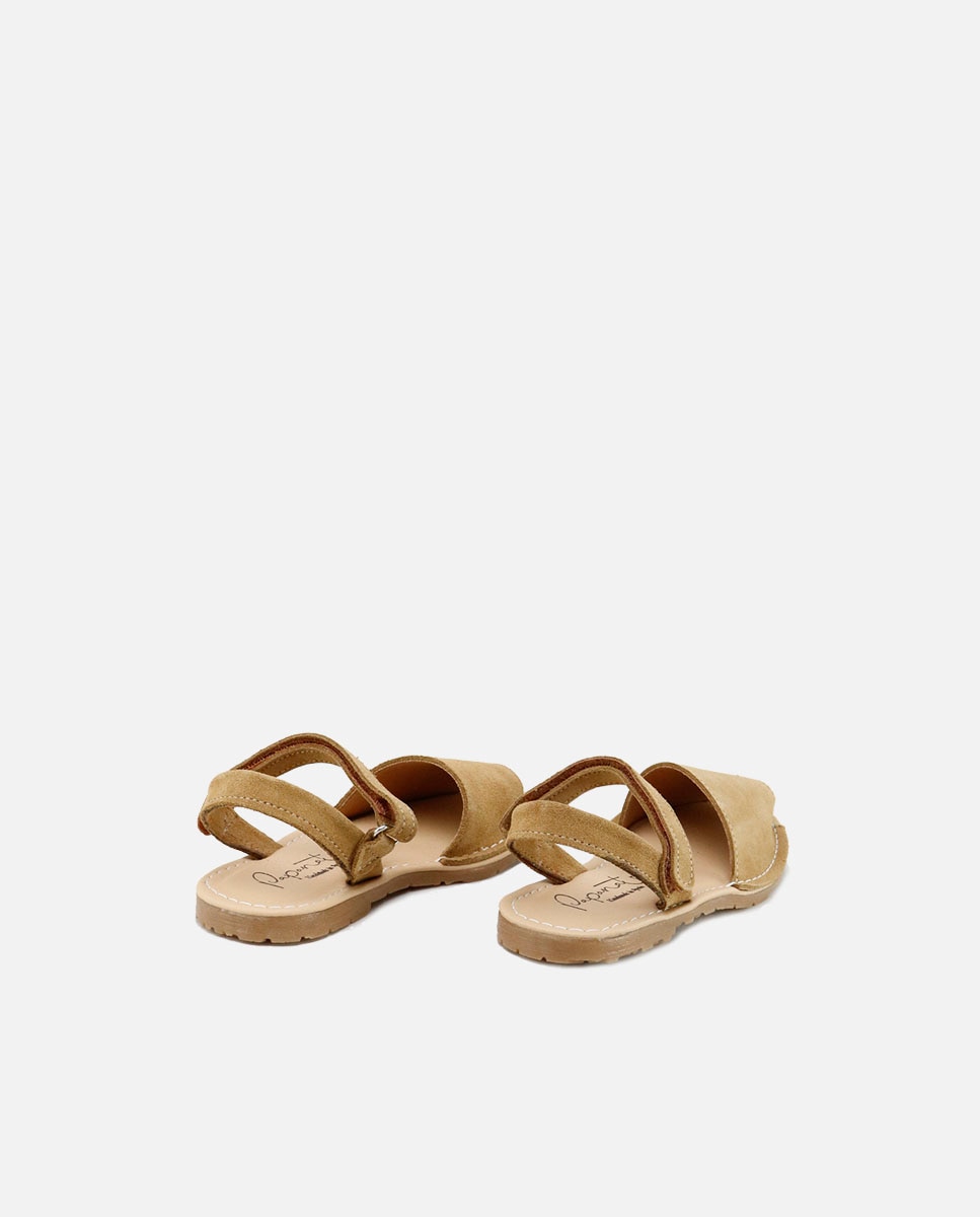 Eli 1957 - Sandalias unisex en piel estilo menorquina.