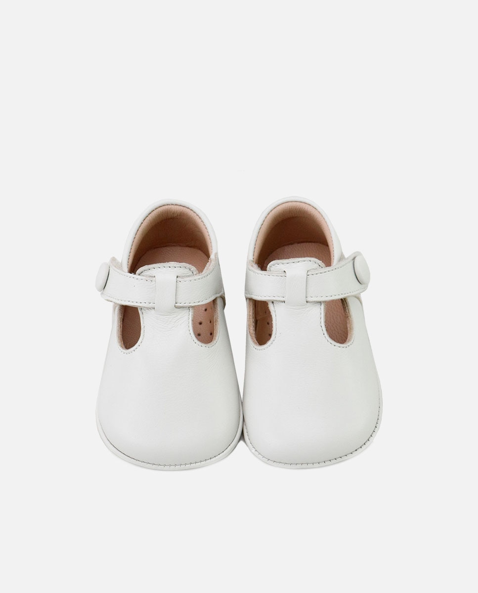 Patucos de bebé en piel suave - Eli 1957 - Beige Beige-4